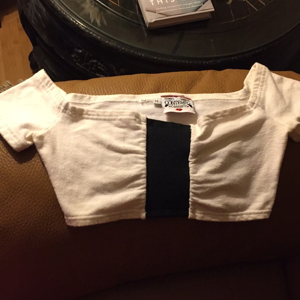 Vintage Contemporary Casuals  crop top